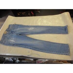 Squeeze Girls skinny denim blue jean size 8 distressed with sparkles NWT